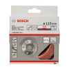 Bosch keményfém fazékkorong lapos közepes 115x22,23mm
