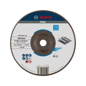 Bosch PRO hajlított vágókorong, 180x3x22,23 mm, fémhez