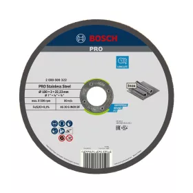 Bosch PRO egyenes vágókorong, 180x3x22,23 mm , inoxhoz