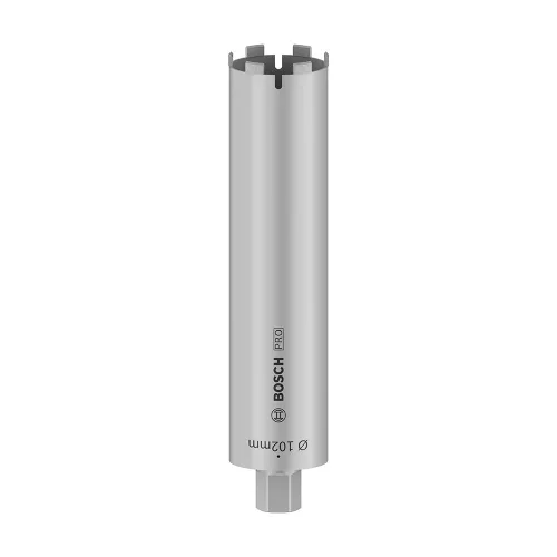 Bosch PRO száraz gyémánt fúrókorona 1 1/4" UNC gyémántfúróhoz 102x400mm