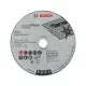 Bosch PRO egyenes vágókorong, 76x1x10 mm, inoxhoz, fémhez 5 db