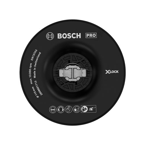 Bosch PRO alátéttányér X-LOCK Hard, 115 mm, kemény