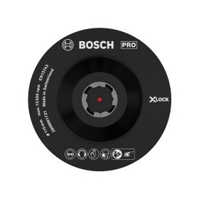 Bosch PRO alátéttányér X-LOCK, 115 mm, tépőzáras