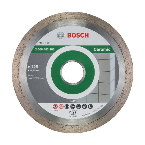 Bosch Standard for Ceramic gyémánt vágótárcsa csempéhez 1,6x125mm