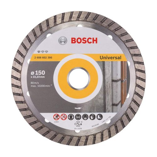 Bosch Turbo gyémánt vágókorong általános felhasználásra 150x2,5x22,23mm