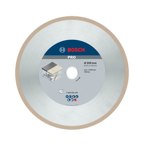 Bosch PRO Ceramic gyémánt vágókorong, 300x30/25,4 mm, márvány, csempe, kerámia