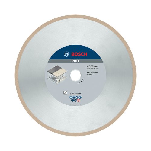 Bosch PRO Ceramic gyémánt vágókorong, 350x30/25,4 mm, márvány, csempe, kerámia