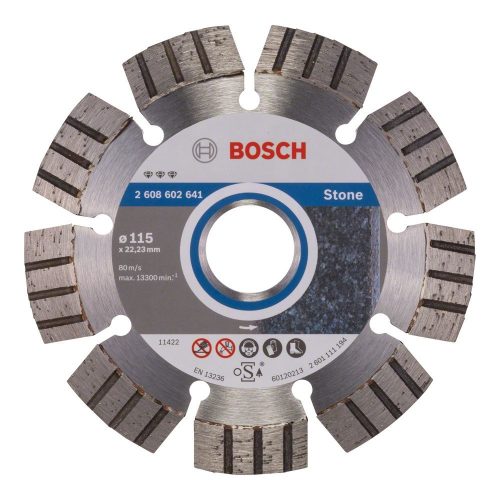 Bosch PRO Multi Material gyémánt vágókorong, 115x22,23 mm, vasbeton, gránit, terméskő