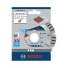 Bosch PRO Abrasive gyémánt vágókorong, 115x22,23 mm, cserép, mészkő, gipsz, gázbeton, beton