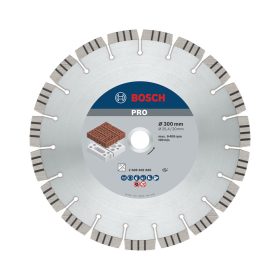   Bosch PRO Abrasive gyémánt vágókorong, 300x20/25,4 mm, cserép, mészkő, gipsz, gázbeton, beton