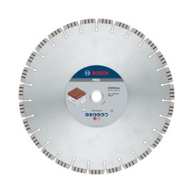   Bosch PRO Abrasive gyémánt vágókorong, 400x20/25,4 mm, cserép, mészkő, gipsz, gázbeton, beton