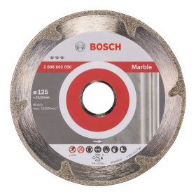   Bosch PRO Marble galvanizált gyémánt vágókorong, 125x22,23 mm, márvány