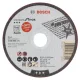 Bosch PRO egyenes vágókorong, 125x1x22,23 mm, inoxhoz, fémhez