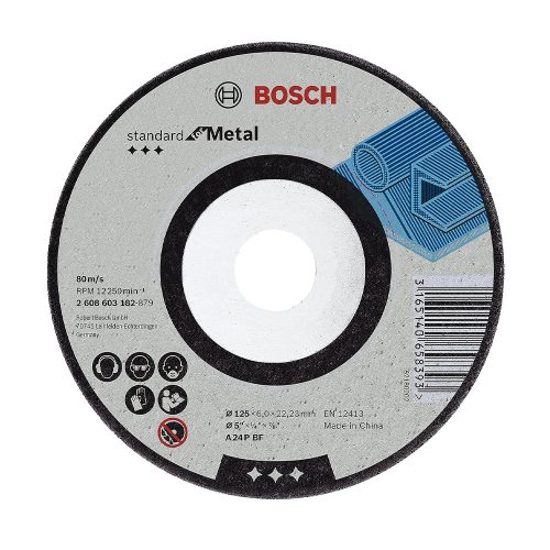 Bosch Standard for Metal csiszolótárcsa 125x6,0x22,23mm