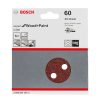 Bosch EXPERT C430 csiszolópapír excentercsiszolókhoz, fa és festék, , 5db 115mm, G60, 8 lyuk
