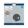 Bosch PRO F355 csiszolópapír, 150 mm, G120 tépőzáras, műanyag, üveg, beton, kő, WPC 5 db