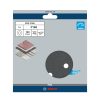 Bosch PRO F355 csiszolópapír, 150 mm, G180 tépőzáras, műanyag, üveg, beton, kő, WPC 5 db
