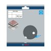 Bosch PRO F355 csiszolópapír, 150 mm, G600 tépőzáras, műanyag, üveg, beton, kő, WPC 5 db