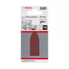 Bosch EXPERT C430 csiszolópapír deltacsiszolókhoz, fa és fém,  32mm, P240, 5db