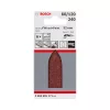 Bosch EXPERT C430 csiszolópapír deltacsiszolókhoz,  vegyes készlet 32mm, P60/120/240