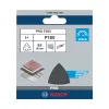 Bosch PRO F355 csiszolópapír, 93 mm, G180 tépőzáras, műanyag, üveg, beton, kő, WPC 5 db