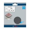 Bosch PRO F355 csiszolópapír, 115 mm, G60 tépőzáras, márvány, kemény kő, lakk 10 db