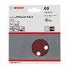 Bosch EXPERT C430 csiszolópapír excentercsiszolókhoz, fa és festék, , 5db 125mm, G60, 8 lyuk