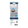 Bosch PRO X440 csiszolószalag, 75x480 mm, G80 3 db, keményfa, tömörfa, festék
