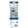Bosch PRO X440 csiszolószalag, 75x508 mm, G100 3 db, keményfa, tömörfa, festék