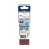 Bosch PRO X440 csiszolószalag, 40x305 mm, G60 3 db, keményfa, tömörfa, festék