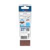 Bosch PRO X440 csiszolószalag, 40x305 mm, G60, G80, G120, 3 részes, fa, festék