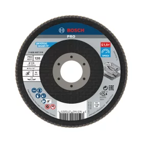   Bosch PRO X571 legyezőtárcsa, 115 mm, G120, inoxhoz, fémhez