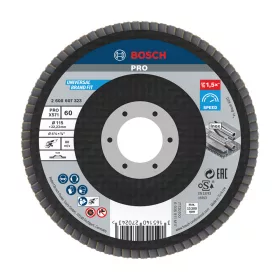   Bosch PRO X571 legyezőtárcsa, 115 mm, G60, inoxhoz, fémhez