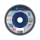 Bosch PRO X571 legyezőtárcsa, 125 mm, G120, inoxhoz, fémhez