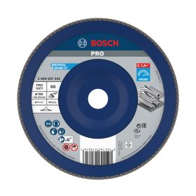   Bosch PRO X571 legyezőtárcsa, 180 mm, G60, inoxhoz, fémhez