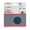 Bosch EXPERT F550 csiszolópapír, Metal 115 mm, P40, lyuk nélkül sarokcsiszolókhoz, 5db