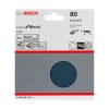 Bosch EXPERT F550 csiszolópapír, Metal 115 mm, P80, lyuk nélkül sarokcsiszolókhoz, 5db