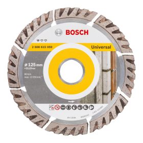   Bosch PRO gyémánt vágókorong, 125x22,23 mm, vasbeton, tégla, márvány, csempe, vas