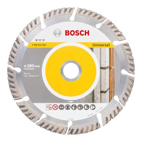 Bosch PRO gyémánt vágókorong, 180x22,23 mm, vasbeton, tégla, márvány, csempe, vas