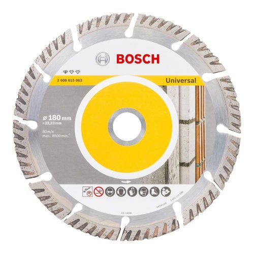 Bosch PRO gyémánt vágókorong, 180x22,23 mm, vasbeton, tégla, márvány, csempe, vas 10 db