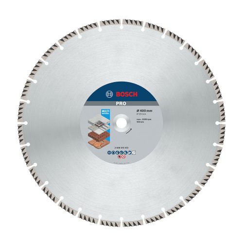 Bosch PRO gyémánt vágókorong, 400x20 mm, vasbeton, tégla, márvány, csempe, vas