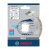 Bosch PRO Ceramic X-LOCK, M14 gyémánt vágókorong, 115x22,23 mm, 22,23 mm, csempe, márvány