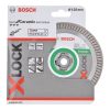 Bosch PRO Ceramic X-LOCK, M14 gyémánt vágókorong, 125x22,23 mm, 22,23 mm, csempe, márvány