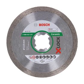   Bosch X-LOCK gyémánt vágótárcsa Standard for Ceramic 115x22,23x1,6x7mm