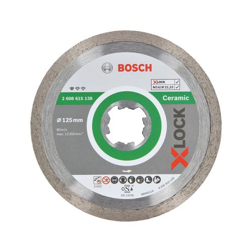 Bosch X-LOCK Gyémánt vágótárcsa Standard for Ceramic