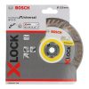 Bosch PRO Multi Material X-LOCK, M14 gyémánt vágókorong, 125x22,23mm, 22,23mm, többféle anyaghoz