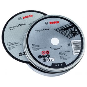   Bosch PRO vágókorong készlet fémdobozban, 125x1,6x22,23 mm, inoxhoz 10 db
