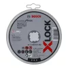 Bosch PRO X-LOCK, M14 vágókorong készlet fémdobozban, 125x1x22,23 mm, fémhez, inoxhoz 10 db