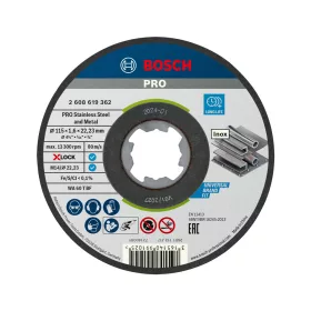   Bosch PRO Stainless Steel and Metal X-LOCK, M14 vágókorong, 115x1,6x22,23 mm, fémhez, inoxhoz