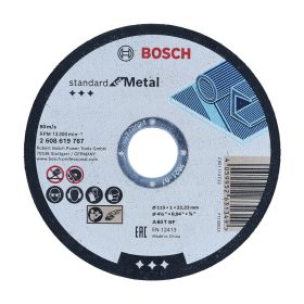 Bosch Standard for Metal A 60 T BF egyenes